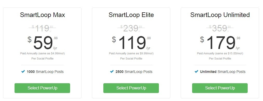 SmartLoop Pricing