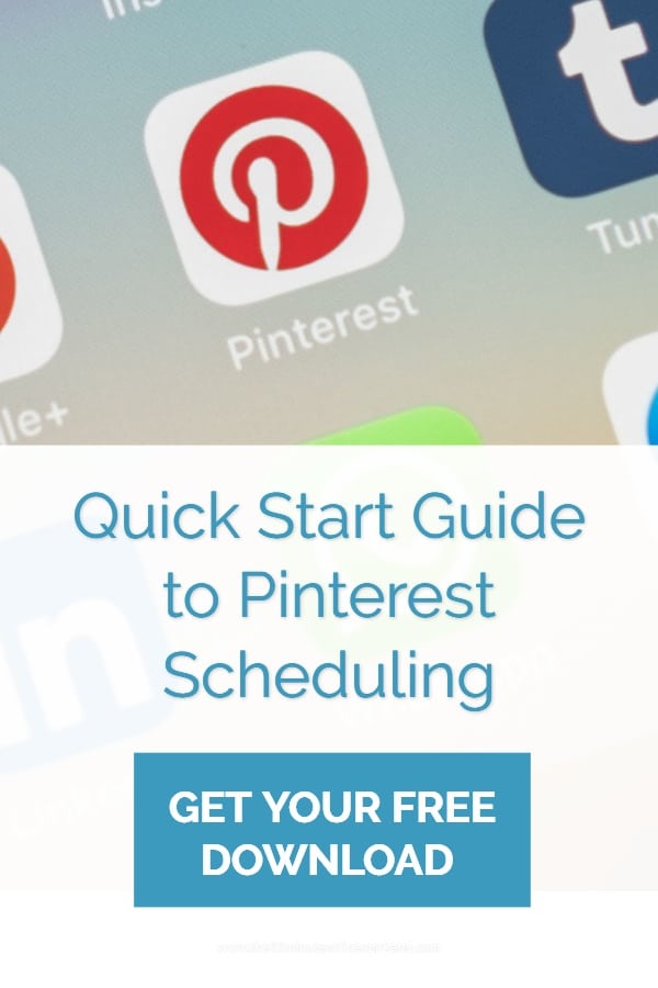 Quick start guide to Pinterest Scheduling