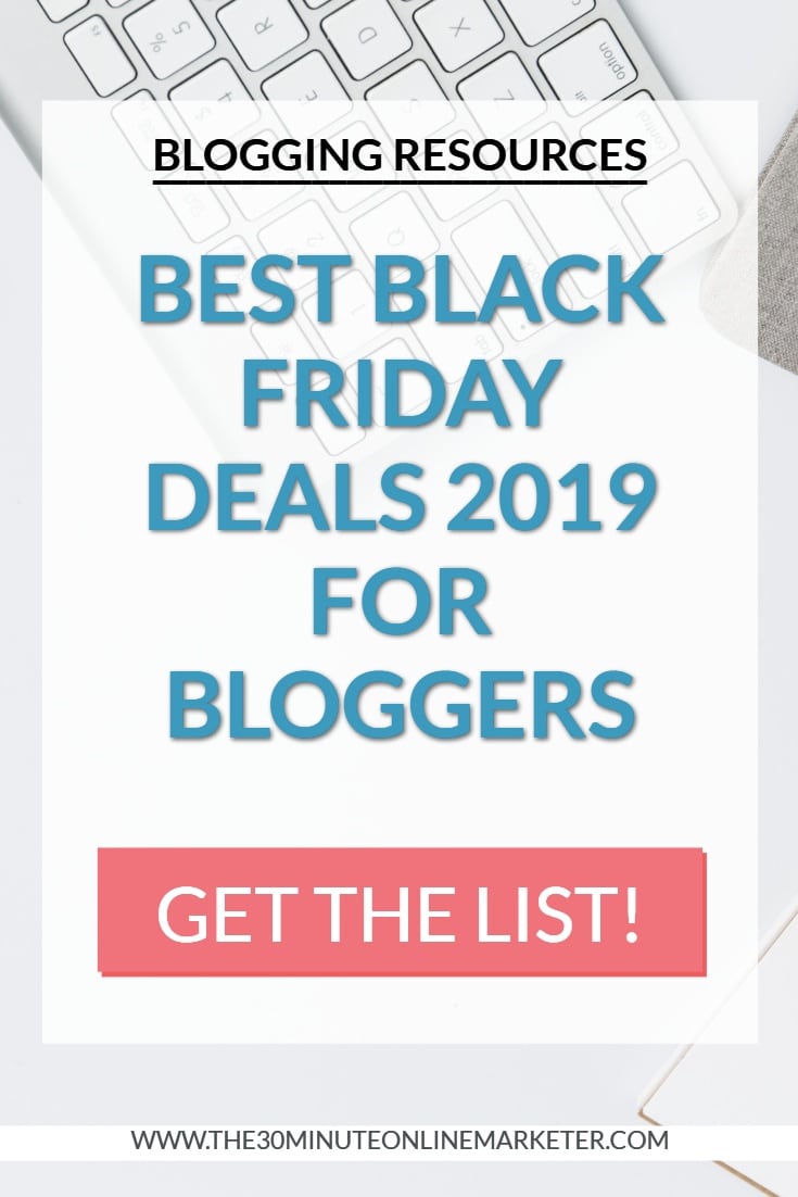 Best Black Friday Deals For Bloggers 2019