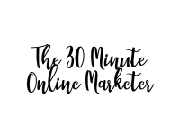 The 30 Minute Online Marketer Logo