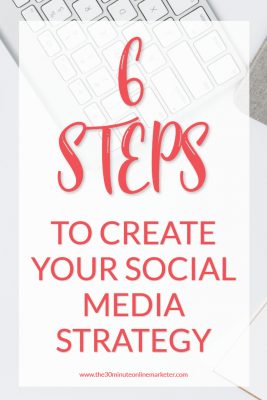 How To Create A Simple Social Media Strategy In Only 6 Steps
