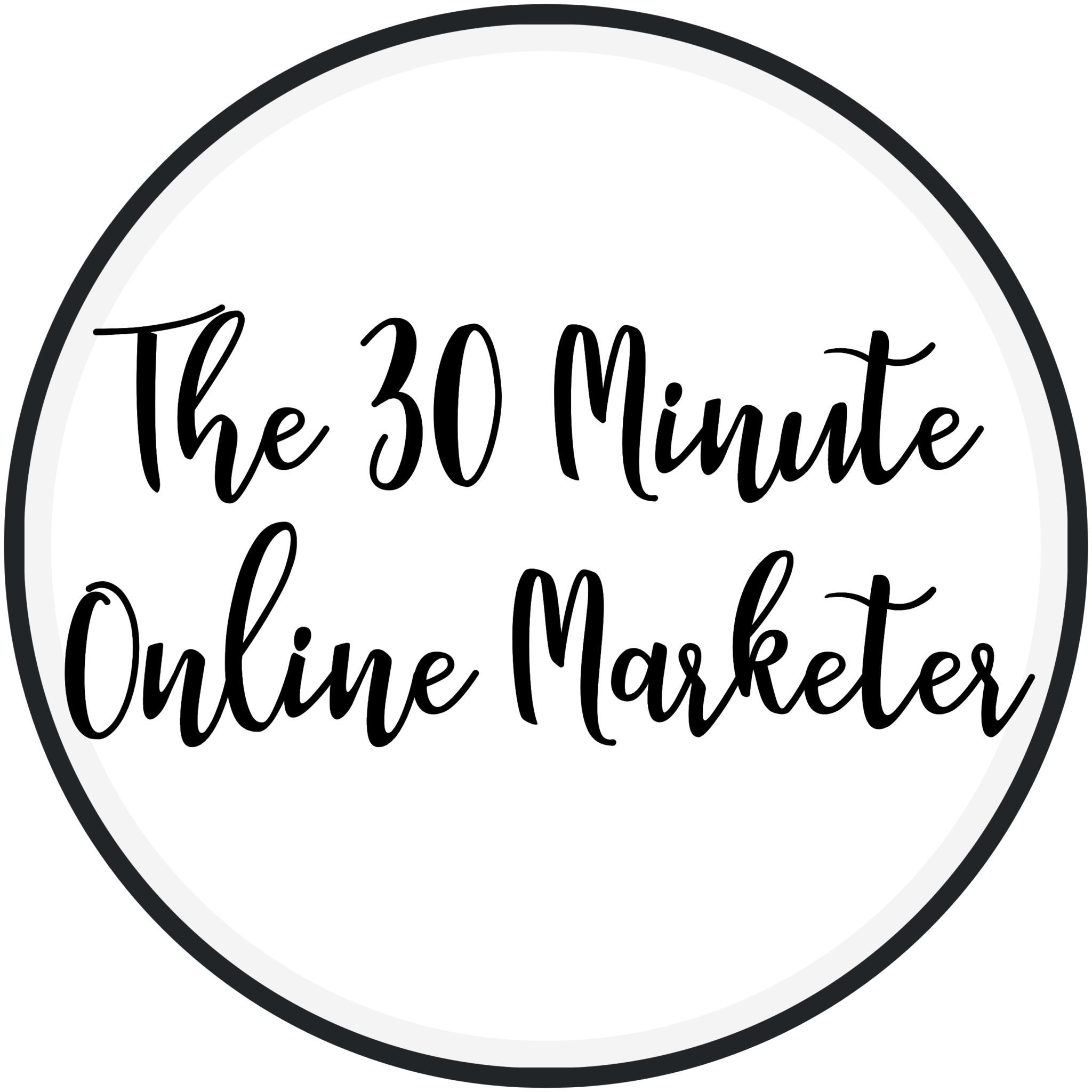 Logo The 30 Minute Online Marketer
