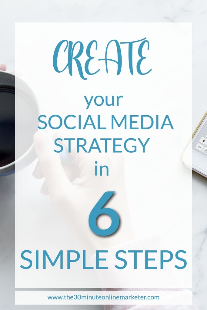 How To Create A Simple Social Media Strategy In Only 6 Steps