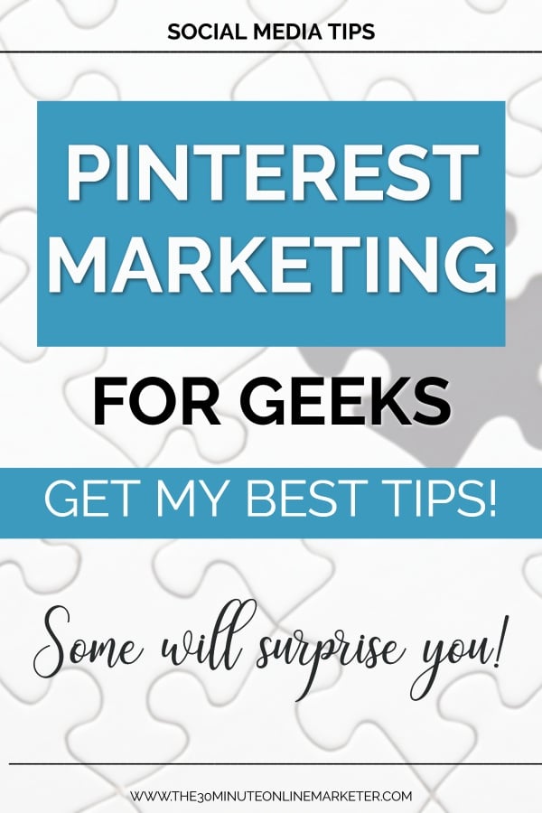 Pinterest marketing for geek bloggers